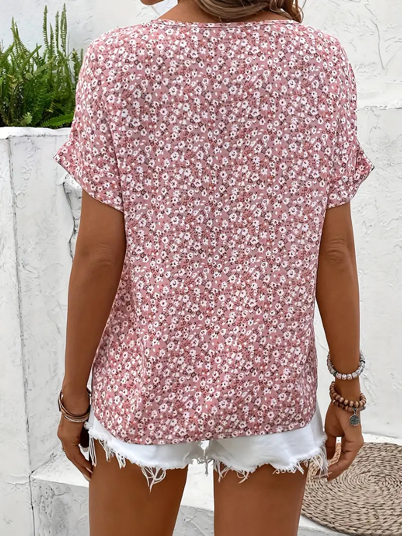 Vérane™ | Blouse Chic à Imprimé Floral