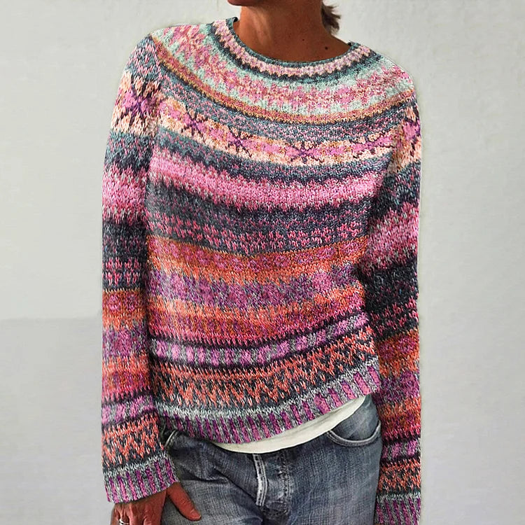 Isabella - Pull Vintage Élégant