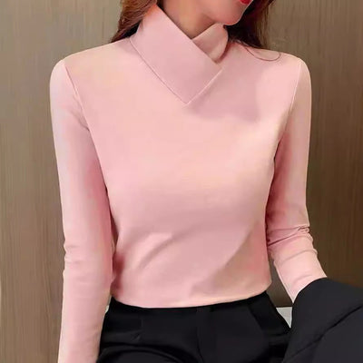 Liora - T-shirt Col Roulé Chic