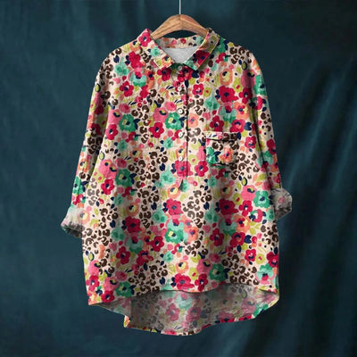 Élise™ | Chemise Florale Élégante pour Femme
