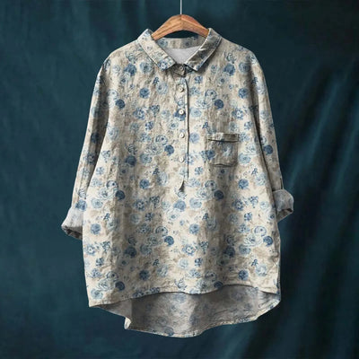 Élise™ | Chemise Florale Élégante pour Femme