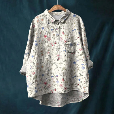 Élise™ | Chemise Florale Élégante pour Femme