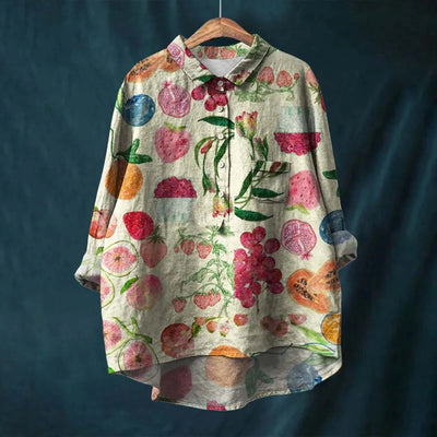 Élise™ | Chemise Florale Élégante pour Femme